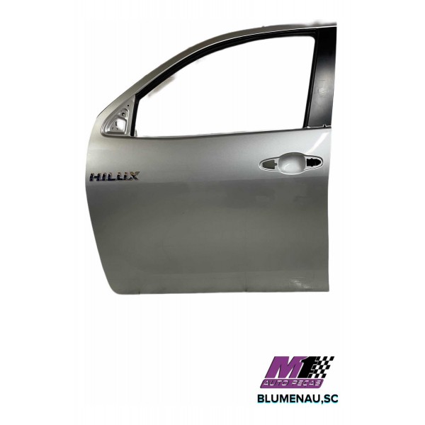 Porta Dianteira Esquerda Lisa Hilux  Srv Srx Sw4 2016 A 2023