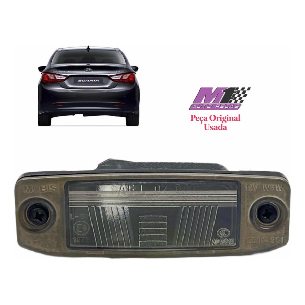 Luz Placa Hyundai Sonata 2010 A 2014 Original