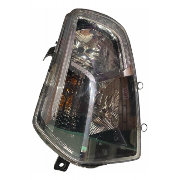 Farol Esquerdo Liso Led Sandero Logan 2019 2020 2021 2022 23