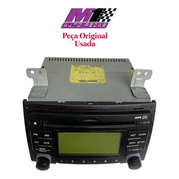 Radio Som Mp3 Player Cd Hyundai I30 2009/2012 961602l500