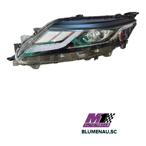 Farol Esquerdo Original Liso Full Led L200 2021 2022 2023