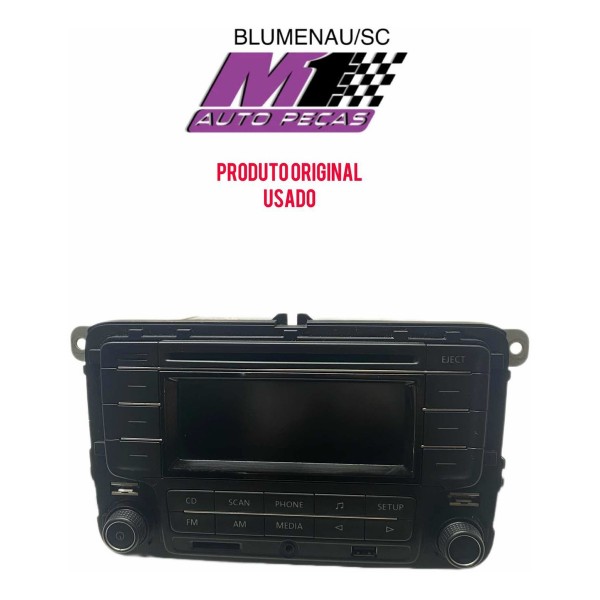 Comando Som Rádio Vw Gol Fox Spacefox Saveiro 5z0035160